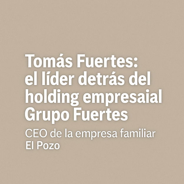 Grupo Fuertes Tomás Fuertes, CEO de El Pozo y del Grupo Fuertes reconocido como Hijo Adoptivo de Murcia