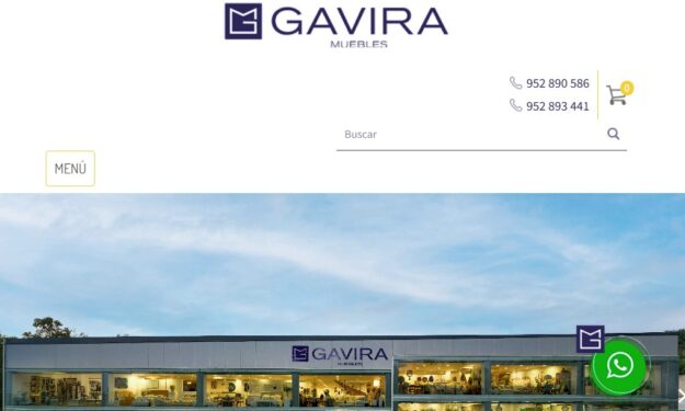 Muebles Gavira, Una Empresa Familiar Muebles Gavira, Una Empresa Familiar. Portada de su página web.