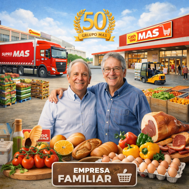 Grupo MAS: más de 50 años de historia de una empresa familiar en la distribución alimentaria