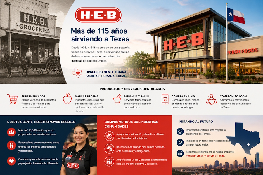 H-E-B empresa familiar de Texas