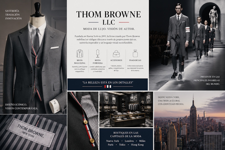 Thom Browne: creatividad, lujo y expansión global en una firma de moda de inspiración familiar